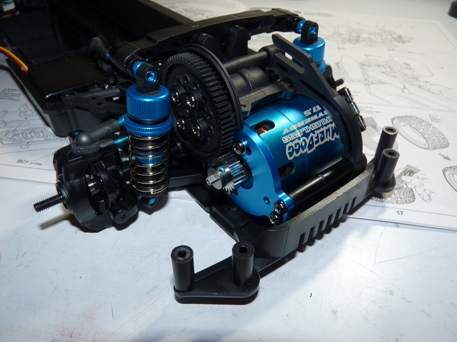Tamiya XV01 Pro Chassis Build Up w/ Impreza WRX STI body RC Soup