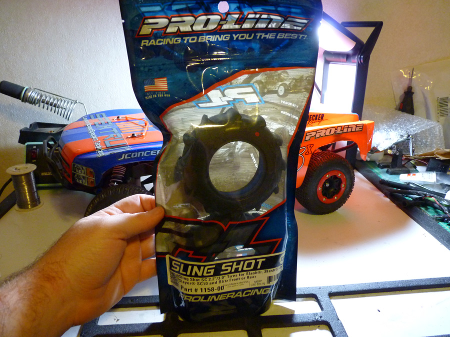 traxxas bandit paddle tires