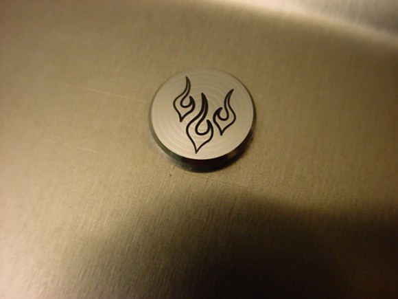 Engraved Wing Buttons, of Course-  REC Always Goes the Extra Mile For Collectors!