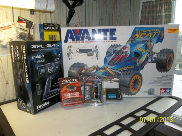 Tamiya Avante build 012