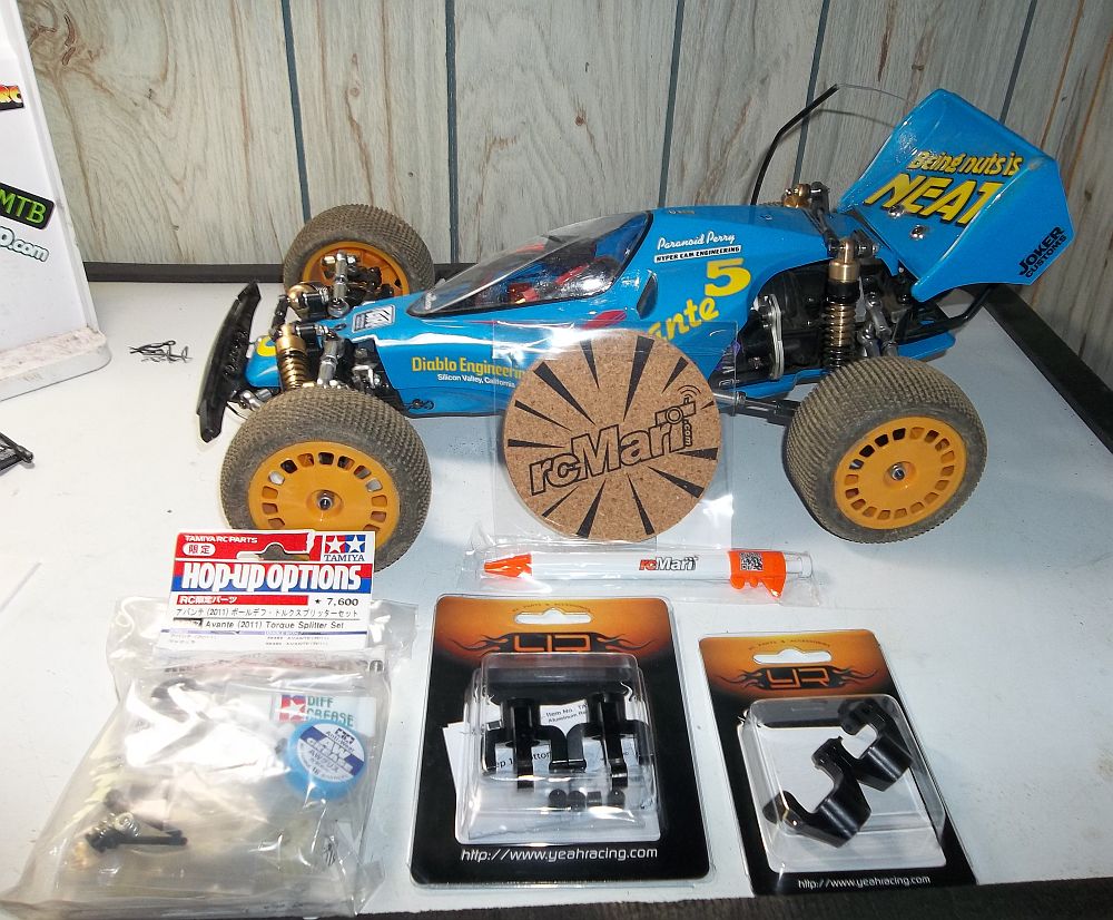 Tamiya hop up parts sales
