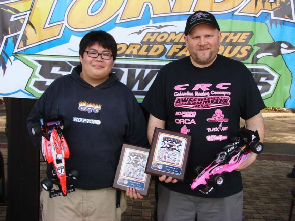 Japanese CRC driver Hayato Ishioka and Brian Wynn dominated the 2014 Snowbirds in Orlando using CRC's new WTF-1 Formula 1 car.