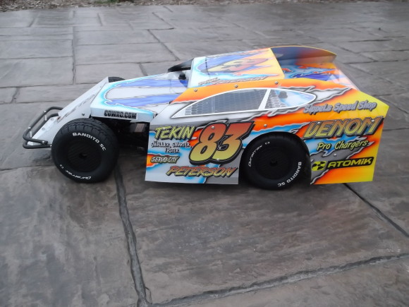 rc dirt oval chassis