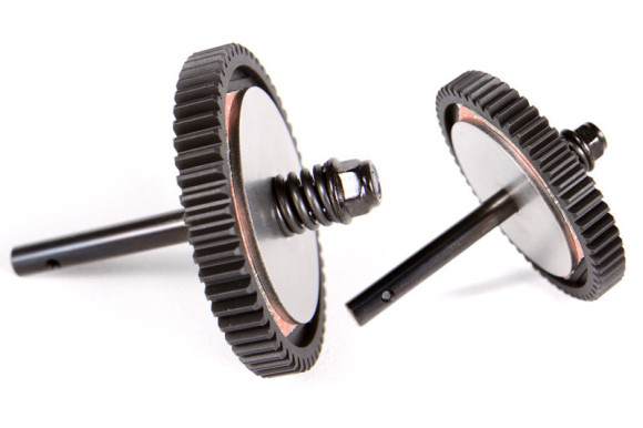 DUAL SLIPPER CLUTCH Our dual slipper design uses a pad on each side of the spur gear for added surface area. This allows for more precise tuning and holding power. The spur gear features strong, 32 pitch gearing for high torque applications.