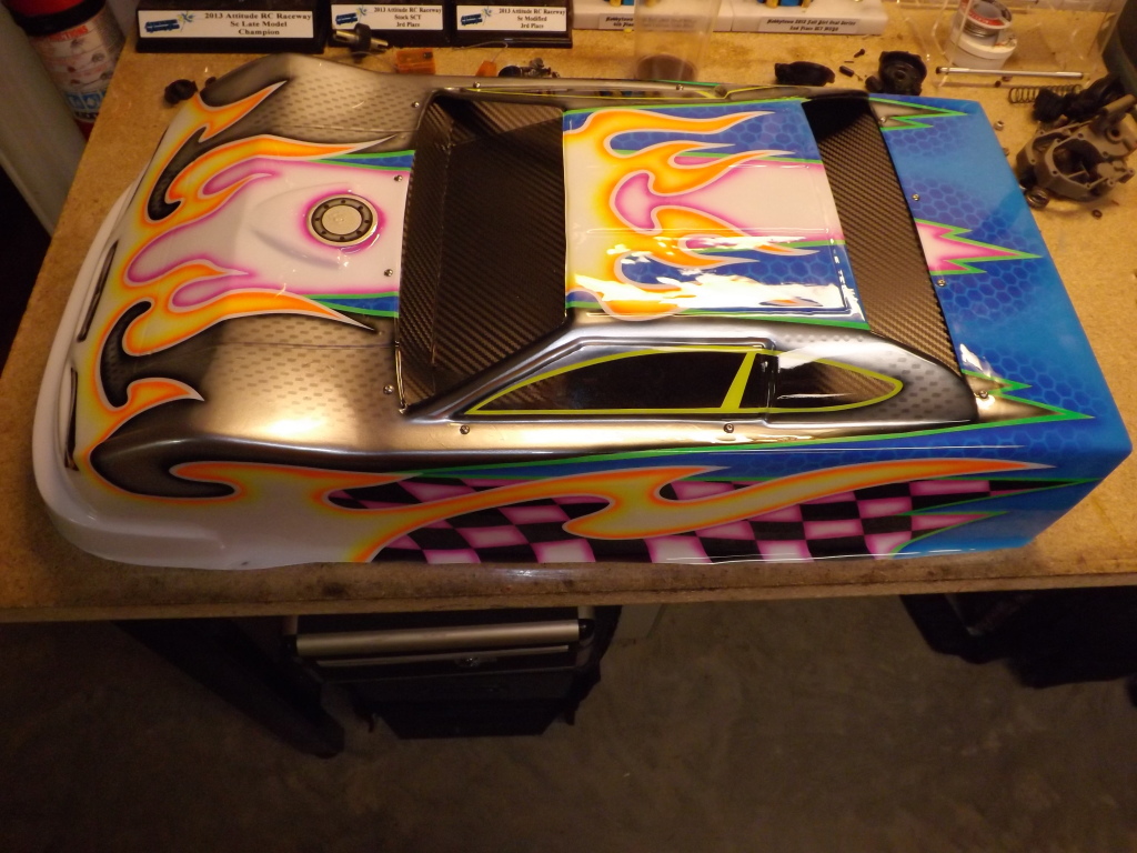electric rc dirt late model