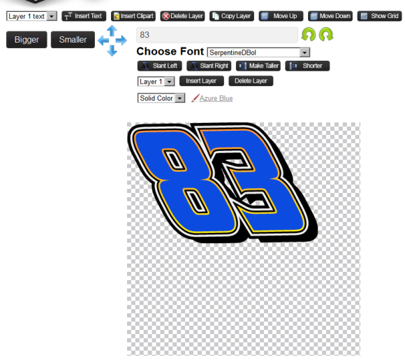 Creating Your Own Vinyl Numbers and Graphics on RacingGraphics.com Web Site | RC Soup