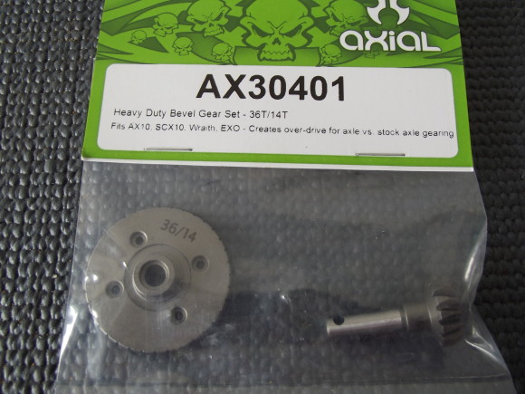 axial overdrive gears