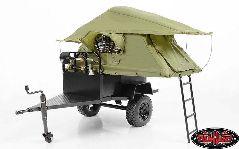 RC4WD Bivouac 1/10 M.O.A.B Camping Trailer w/Tent.