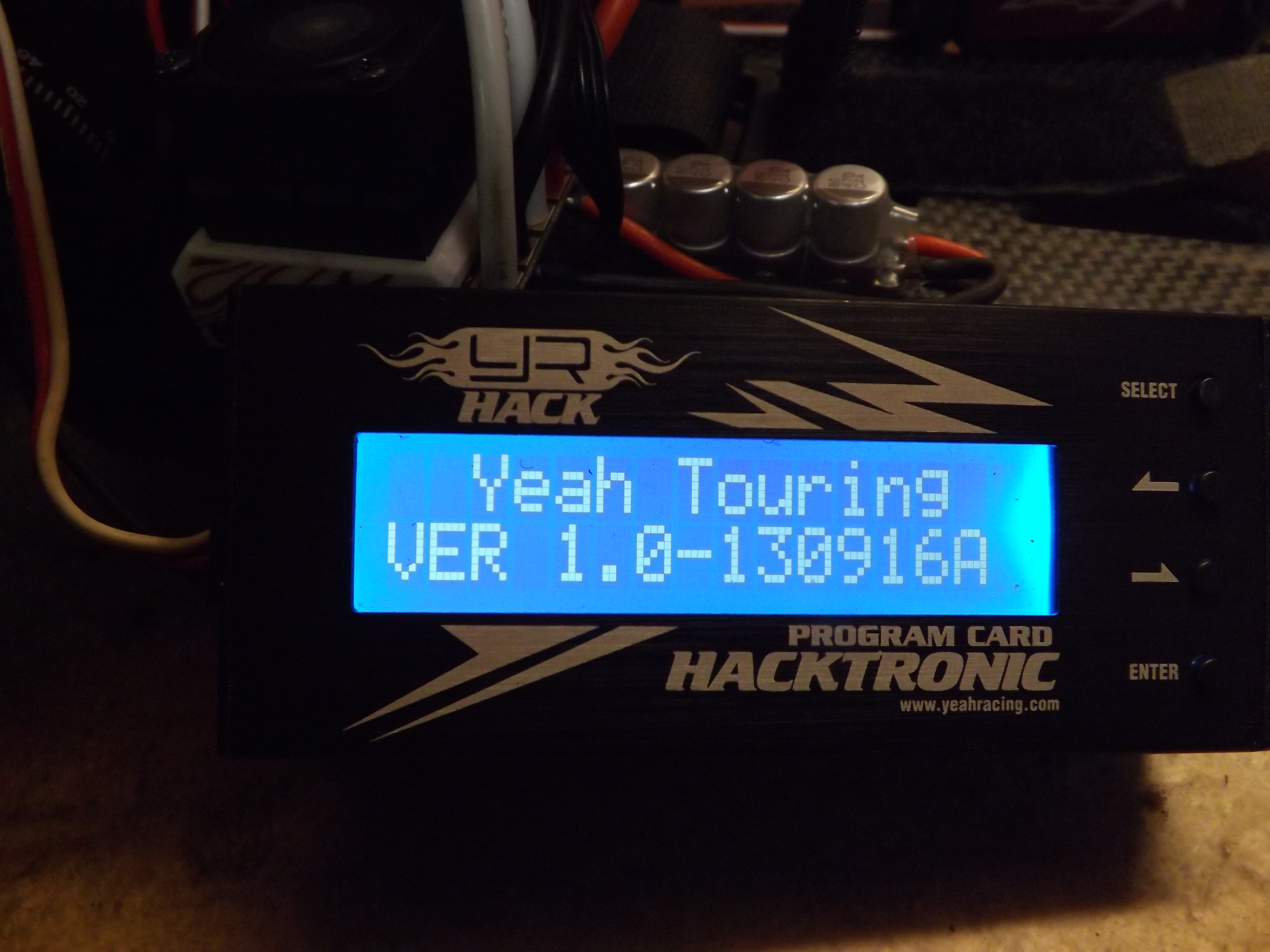 Hacktronic 120 AMP ESC and Programming Box from Yeah Racing